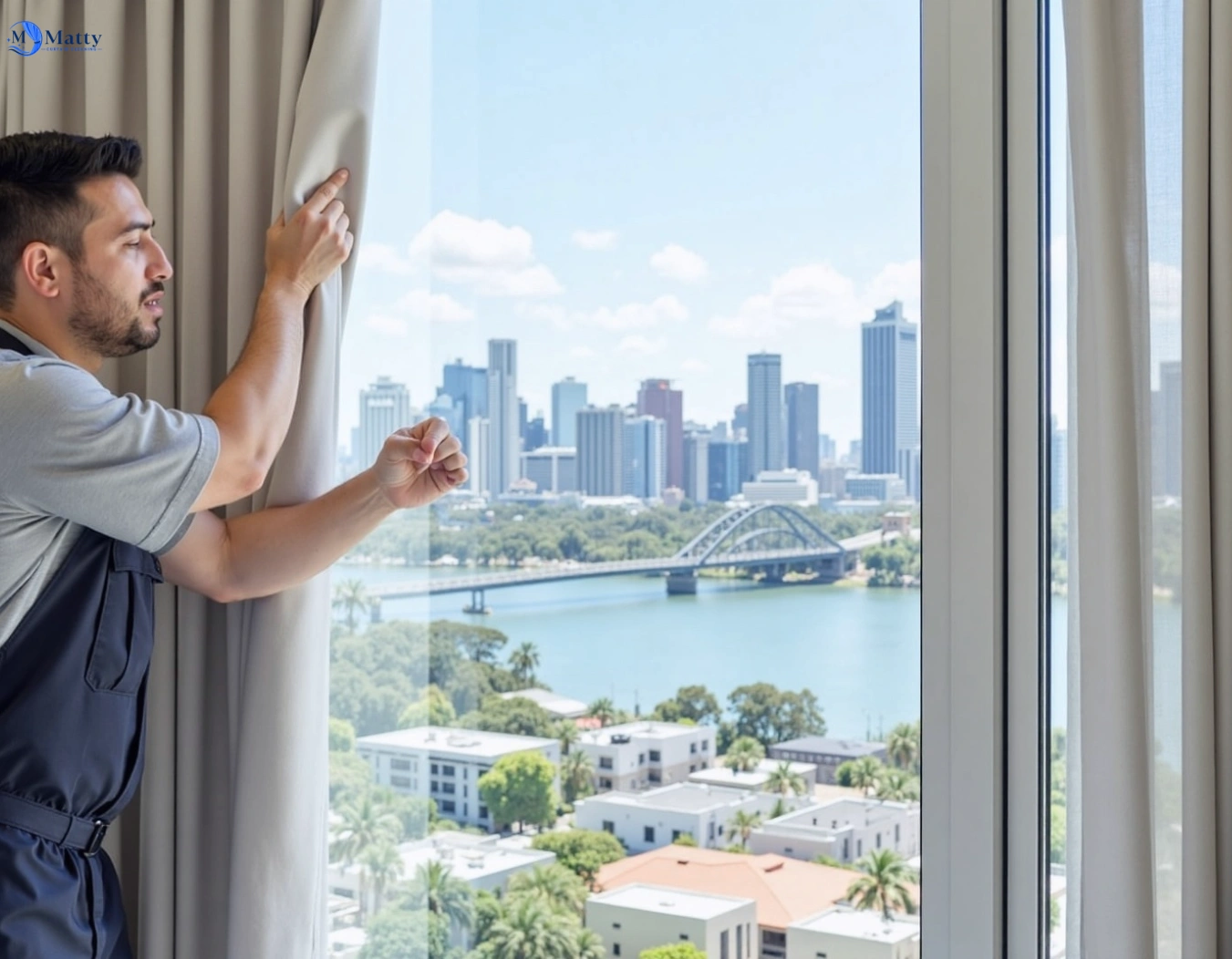 Professional curtain steam cleaning service darlinghurst-nsw QLD by Fresho Curtain Cleaning